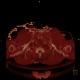 Thymoma, compression of the brachiocephalic vein, collateral flow: CT - Computed tomography